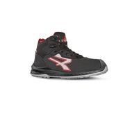 CHAUSSURES HAUTES STOCCOLMA s ESD S3S CI FO SR NOIR-ROUGE - U POWER - RI11074 41