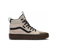 Chaussures hautes vans mte sk8 hi impermeable beige et noir