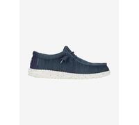 HEYDUDE Mocassin Wally Stretch Sox à lacets – Semelles confortables – Marine 42