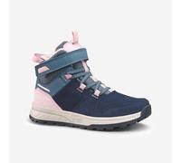 Chaussures hiver de randonnée imperméables du 28 au 34, SH500 scratch rose