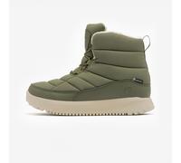 Chaussures hiver de randonnée imperméables femme, NH500 doudoune vert