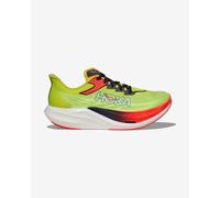 HOKA Chaussures de course ROCKET X 3 vert fluo/orange foncé/noir Taille 39-39,5