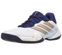 Chaussures Homme adidas Barricade 14 White/Dark Blue - TERRE BATTUE