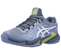 Chaussures Homme Asics Court FF 3 Grey Blue/White - TERRE BATTUE