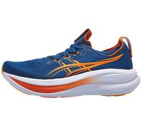 ASICS Chaussures de course Gel-Nimbus 28 Bleu marine/Orange/Noir Homme Taille 40