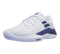 Chaussures Homme Babolat Propulse Fury 3 White/Blue - TERRE BATTUE