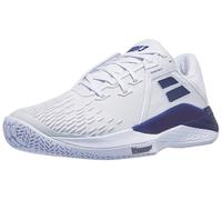 Chaussures Homme Babolat Propulse Fury 3 White/Dark Blue - TOUTES SURFACES