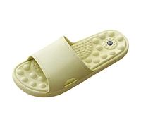 Chaussures Homme Claquettes Femme Orteil Ouvert Ultra Doux pour Maison Comfy Cloud Confort Réflexologie Massage Intérieur Slides Salle De Bain Couples Antidérapants Mules