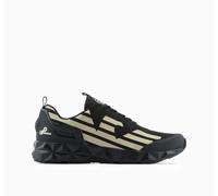 Chaussures Homme EA7 Emporio Armani Sneakers Logo Mode X8X033 R374 Noir Or
