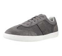 Chaussures Homme - GEOX U RIETI - Gris - Lacets - Dessus Textile 40