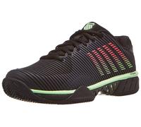Chaussures Homme KSwiss Hypercourt Express 2 Blk/Grn/Lava - TERRE BATTUE