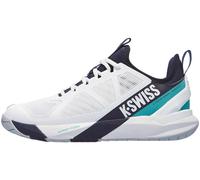 k-swiss hypercourt supreme 2 terre battue Homme Blanc/Turquoise 41 1/2