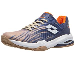 Chaussures Homme Lotto Mirage 200 II PRT Blue/Beige TERRE BATTUE