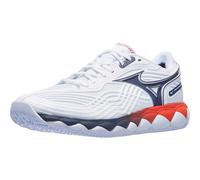 Mizuno Chaussures de terre battue Wave Enforce Tour 2 Hommes Blanc/Bleu Taille 45