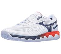 Chaussures Homme Mizuno Wave Enforce Tour 2 Wh / Blue / Or - TERRE BATTUE
