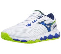 Chaussures Homme Mizuno Wave Enforce Tour 2 White/Blue - TERRE BATTUE