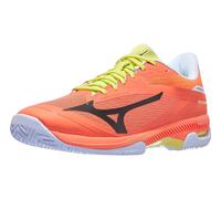 Chaussures Homme Mizuno Wave Exceed Court Lava / Bk / Yw - TERRE BATTUE