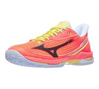 Chaussures Homme Mizuno Wave Exceed Tour 7 Lava / Blk / Yellow - TERRE BATTUE
