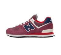 Chaussures Homme New Balance 574 Bordeaux - Lacets - Textile 42
