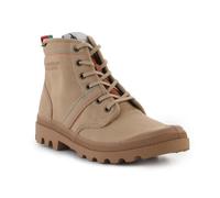 Chaussures Homme Palladium Pallabrousse Legacy Marron - Cuir - Lacets - Tige Moyenne 41