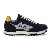 Chaussures Homme SUN68 Niki Solid Bleu - Lacets - Textile 43