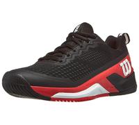 Wilson Homme Rush Pro 4.5 Chaussure de Tennis, Black/Infrared/White, 40 2/3 EU