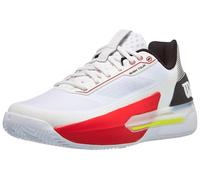 Wilson Chaussures homme Rush Tour 5 – Blanc/Noir/Rouge – Terre battue – EU 42 2/3