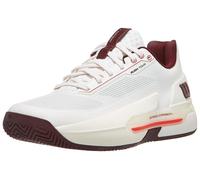 Chaussures Homme Wilson Rush Tour 5 White/Burgundy - TOUTES SURFACES