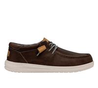 Hey Dude Wally Grip Craft Leather Shoes Marron EU 42 Homme