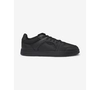 Chaussures HUGO Hadrian Tennis Cuir noir pur - 42