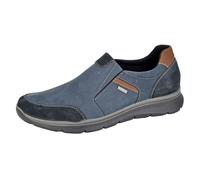 Chaussures Imac Northwich Pour Hommes En Cuir Décontractées Imperméables Navy