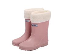 Chaussures Imperméables Enfant Chaudes Semelle Antidérapante Imperméables Confortables Bottes De Pluie pour Filles Bottes pour Tous Les Jours Parfaite De Plein Air Aventures z28