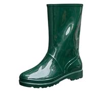 Chaussures Imperméables Homme,Botte Haute Homme Chaud Chaussures Bottines Semelle Plate Botte de Neige Moyenne Tige de Pluie pour La Saison des Pluies Caoutchouc Semelle Épaisse Bottes Pluie