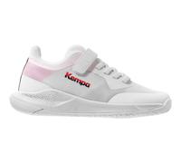 Chaussures indoor enfant Kempa Kourtfly - blanc/rouge/noir 33