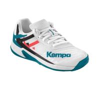 Chaussures indoor enfant Kempa Wing 2.0 - blanc/rouge/noir 28