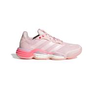 Adidas Chaussures indoor Femme Stabil 16 – Frozen Turbo/Distilled Pink/Solar Turbo – Taille 39 1/3