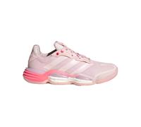 Adidas Chaussures indoor Femme Stabil 16 – Frozen Turbo/Distilled Pink/Solar Turbo – Taille 39 1/3