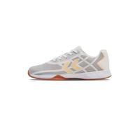 hummel Femme Root Elite Chaussure de Handball, Blanc/Orange, 42 EU