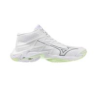 Chaussures indoor femme Mizuno Wave Lightning Elite Mid Blanc 38,5