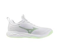 Mizuno Wave Luminous Pro Femmes 38 1/2 Blanc/Vert Clair