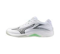 Mizuno Homme Thunder Blade Z Chaussure de Volleyball, Blanc/Noir/émeraude, 43 EU