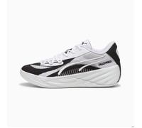 Puma Chaussures de sport unisexes All‑Pro Nitro Team – Respirantes – Noir/Blanc 44