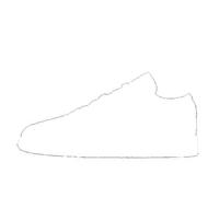 Chaussures Jordan 1 Low Noir / Blanc / Rouge 40 1/2