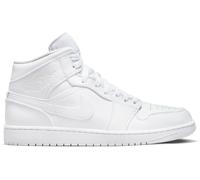 Chaussures Nike Jordan 1 Mid Blanc Homme - 554724-136 - Taille 45