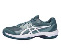 Chaussures Junior Asics Gel Game 10 GS Foggy Teal / White - TERRE BATTUE