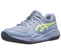 Chaussures Junior Asics Gel Resolution X GS Grey/Pistach - TERRE BATTUE