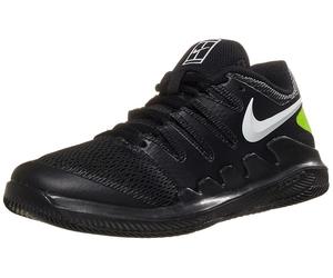 Chaussures Junior NikeCourt Vapor X Noir/Blanc/Volt