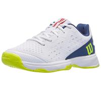 Chaussures Junior Wilson Rush Pro Ace JR L White / Blue / Yellow