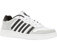 K-Swiss Court Palissades Baskets pour homme, blanc/gris/noir, 44 EU