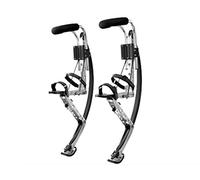 Chaussures kangourou pour adultes - Pour saut sur échasses - Fitness - 70 à 90 kg - Chaussures rebondissantes - Noir